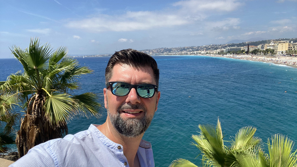 The Côte d’Azur, also known as the French Riviera