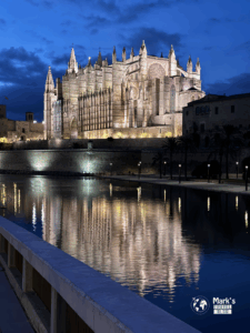 Catedral de Mallorca in der Abendstimmung