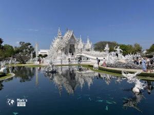 Wat Rong Khun, der weiße Tempel