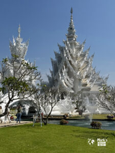 Wat Rong Khun, der weiße Tempel