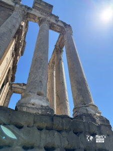 Säulen im Forum Romanum