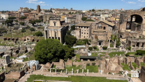 Blick auf das Forum Romanum